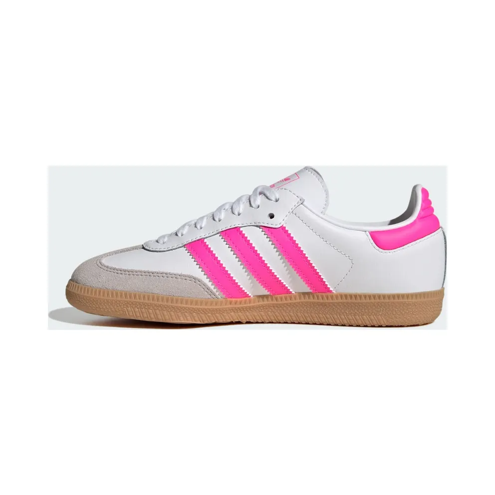 Adidas Samba OG Kids Cloud White / Lucid Pink / Gum (JQ2831)