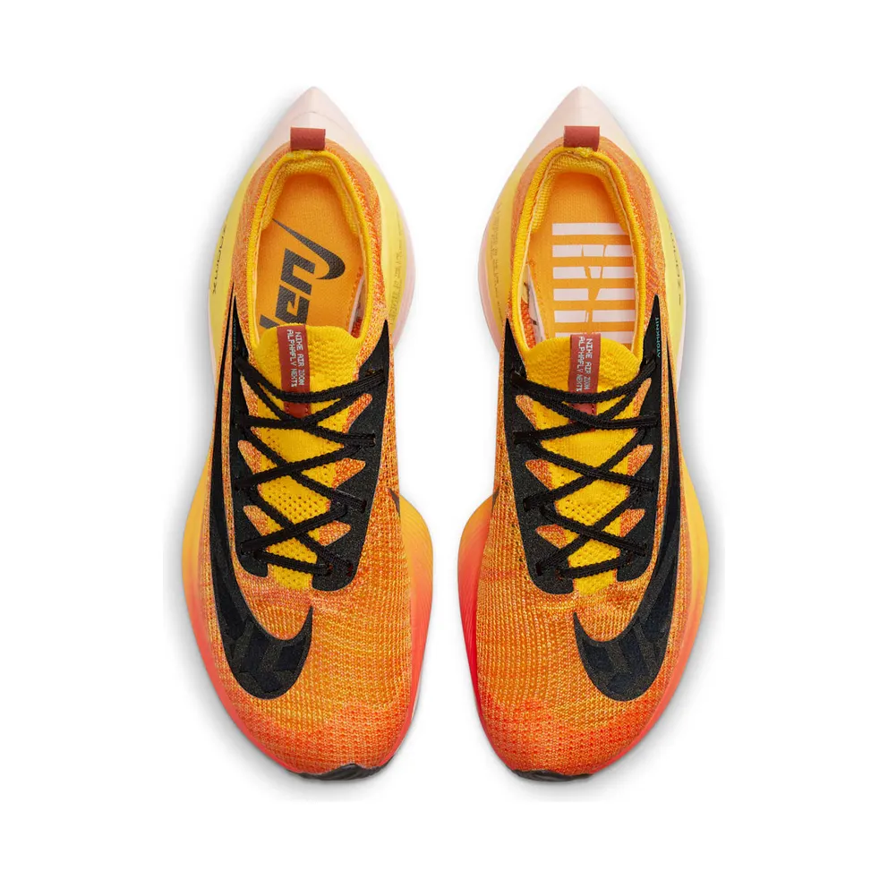 Nike Air Zoom Alphafly NEXT% Flyknit Ekiden Road Racing Yellow (DO2407-728)