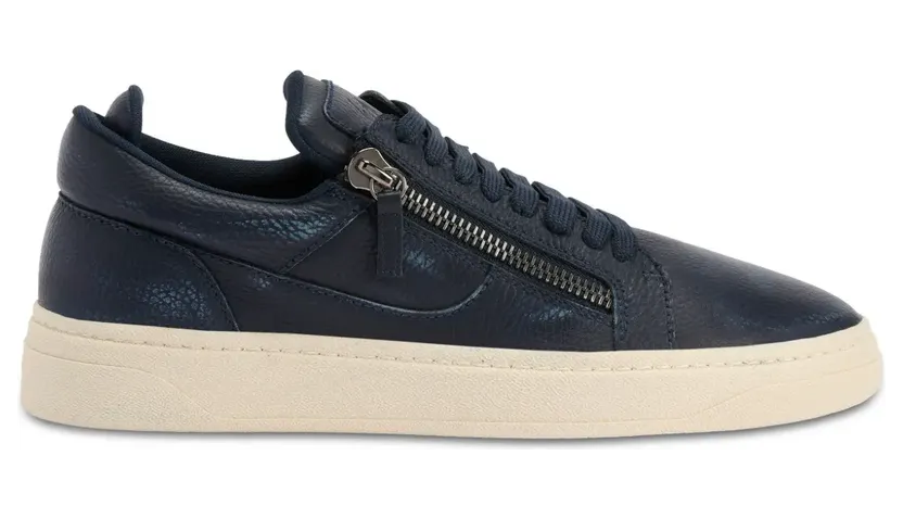 Giuseppe Zanotti GZ94 Sneakers mit doppeltem Reißverschluss – Blau (RM50022004)