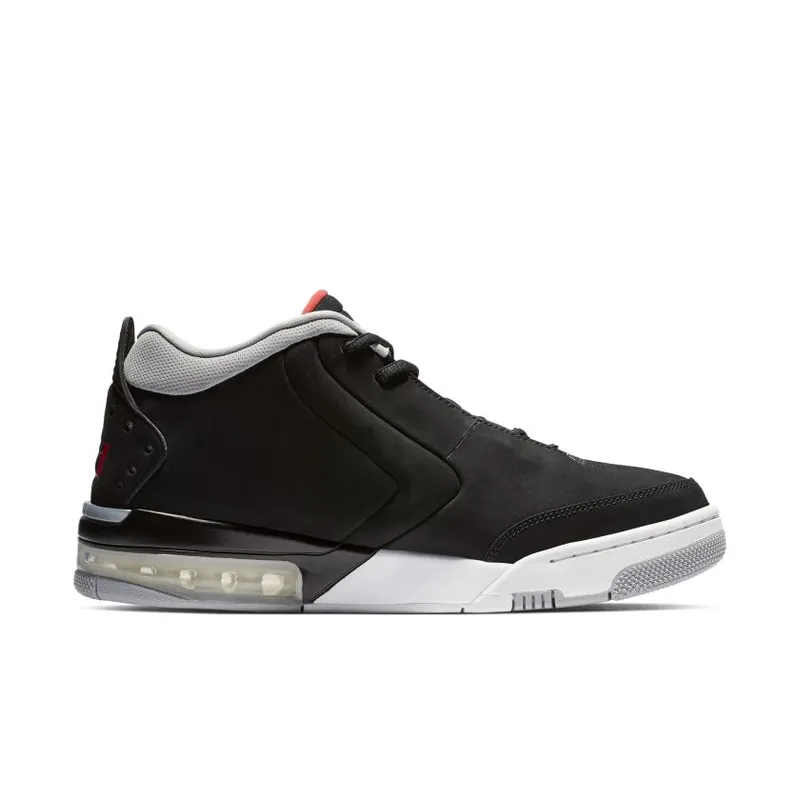 Jordan Big Fund Black Metallic Silver White University Red Black/Metallic Silver/White (BV6273-001)