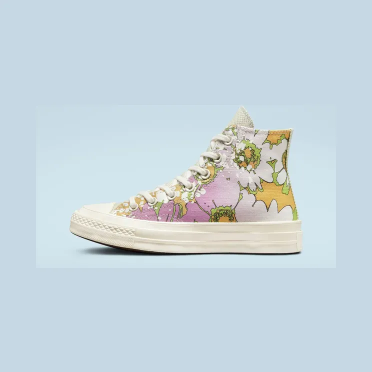 Converse Chuck 70 Crafted Florals Beyond Pink/olive Aura/egret (A00537C)