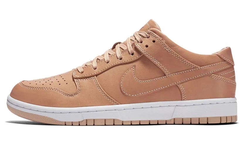 Nike Dunk Low Lux “Vachetta Tan / White” (857587-200)