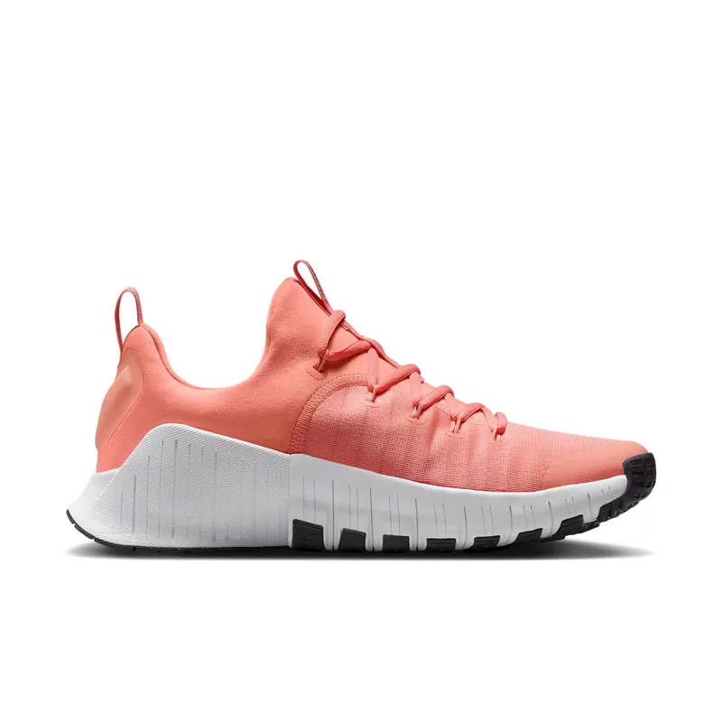 Nike Free Metcon 6 “Apricot Agate White Black” (FJ7127-800)