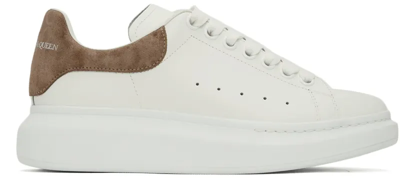 Alexander McQueen White Oversized Sneakers (553680WIBN29784)