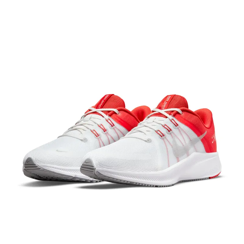 Nike Quest 4 White Chile Red (DA1105-100)