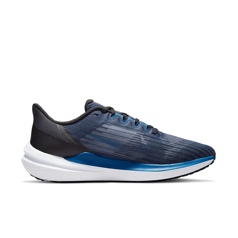 Nike Air Winflo 9 “Obsidian Dark Marina Blue” (DD6203-400)