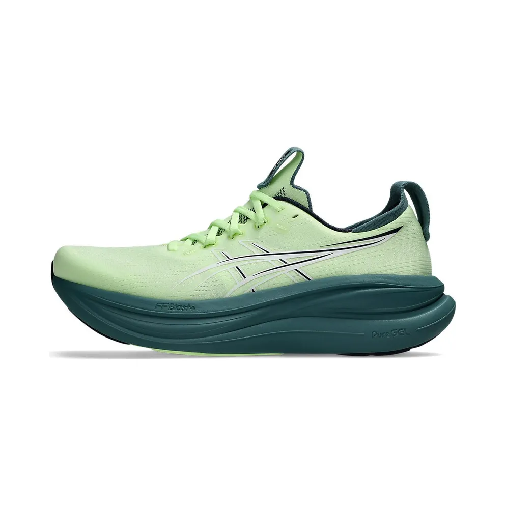 ASICS GEL-NIMBUS 28 “Illuminate Yellow / Foggy Teal” (1011C127-750)