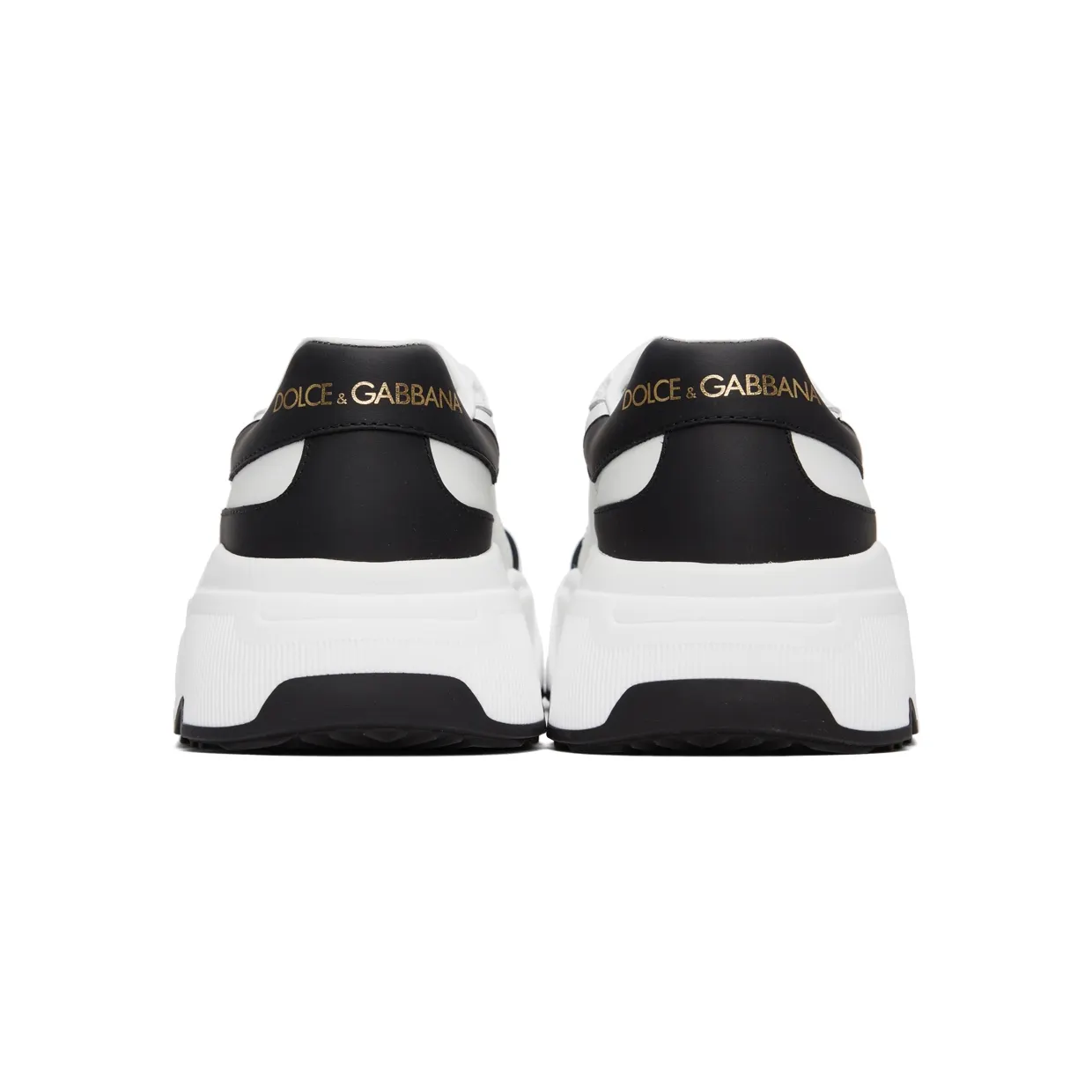 Dolce & Gabbana White & Black Daymaster Sneakers (CK1791 AX589) (4)