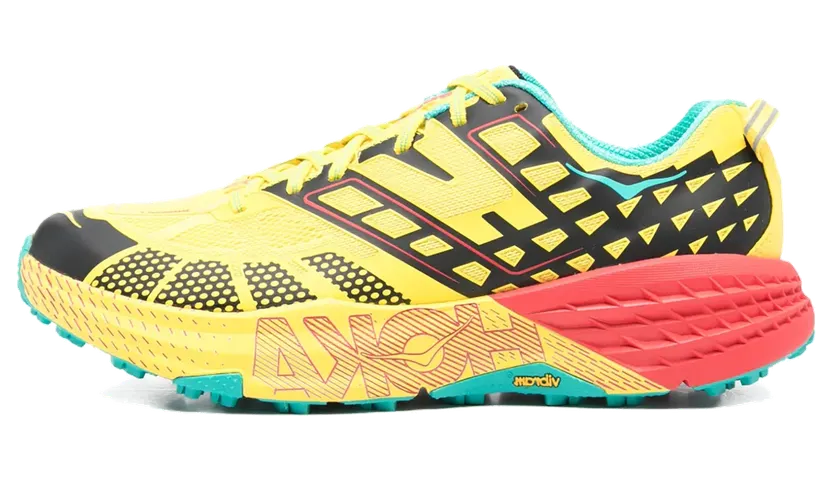 Hoka One Speedgoat 2 “Sour Lemon Black” (1162710-SRLM)
