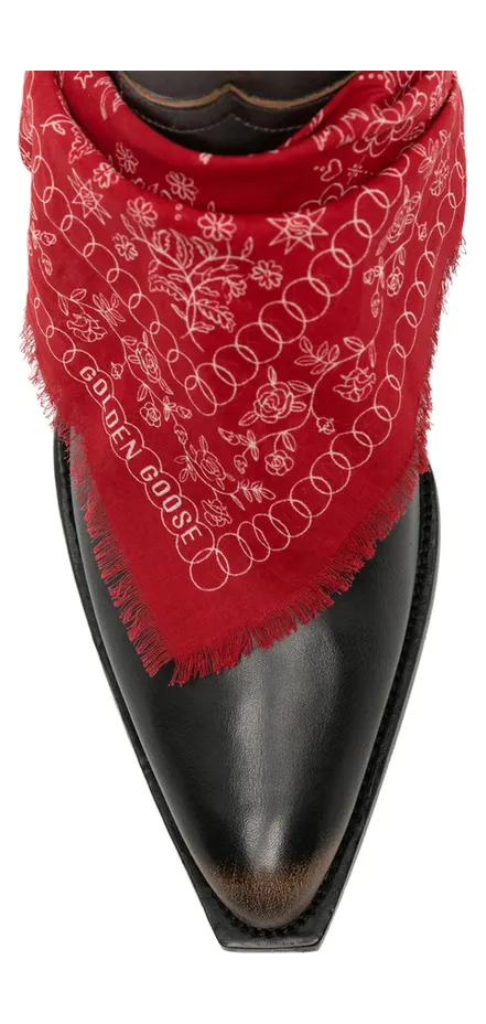 Golden Goose Debby Pointed-toe “Black” (GMF00545 F008800 90541) (4)