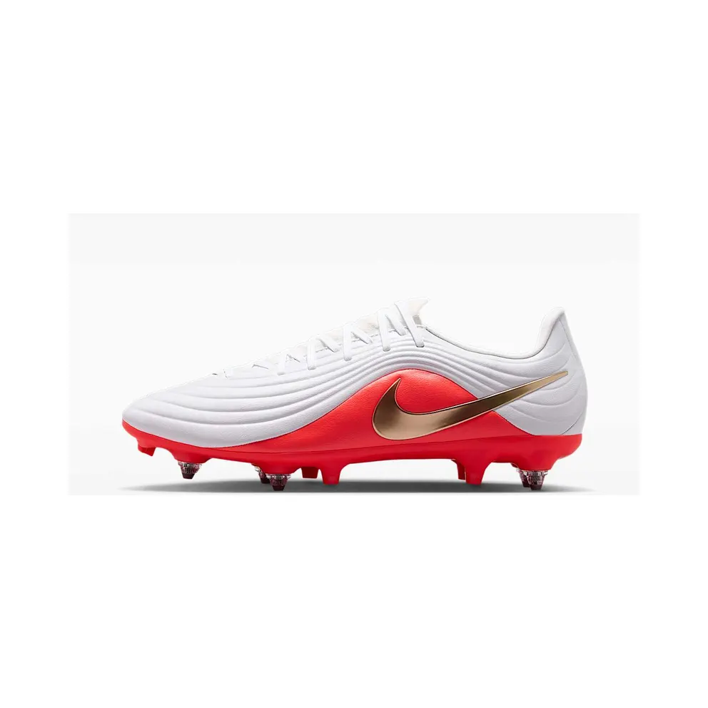 Nike Tiempo Maestro Academy Soft-Ground Low-Top “White/Bright Crimson/Blur” (IB4478-100)