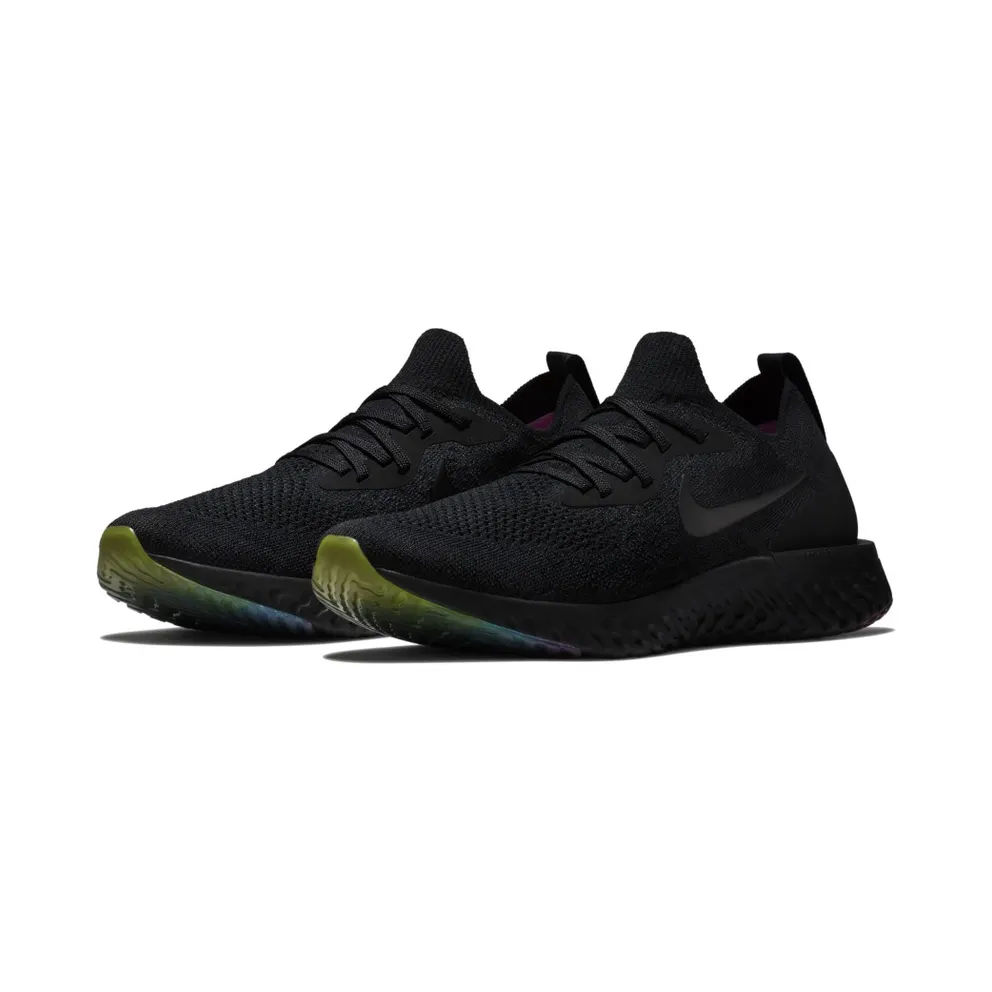 Nike Epic React Flyknit Betrue (2018) Black/Black-Pink Blast-Purple Pulse (AR3772-001)
