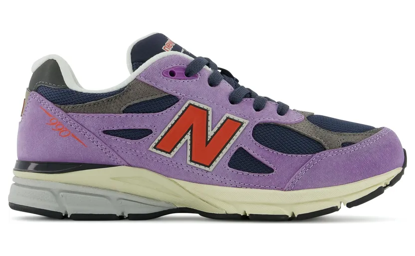 New Balance 990v3 Raw Amethyst / Team Orange (GC990V3-38696)