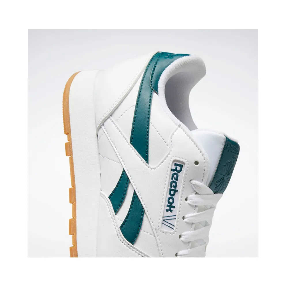 Reebok CL LTHR VEGAN Cloud White / Midnight Pine / Reebok Rubber Gum-08 (GW9961)