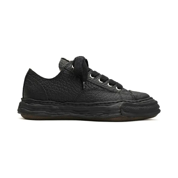 Maison Mihara Yasuhiro Peterson 23 OG Sole Monster Leather Low Triple Black (A15FW723-BLK BLK)
