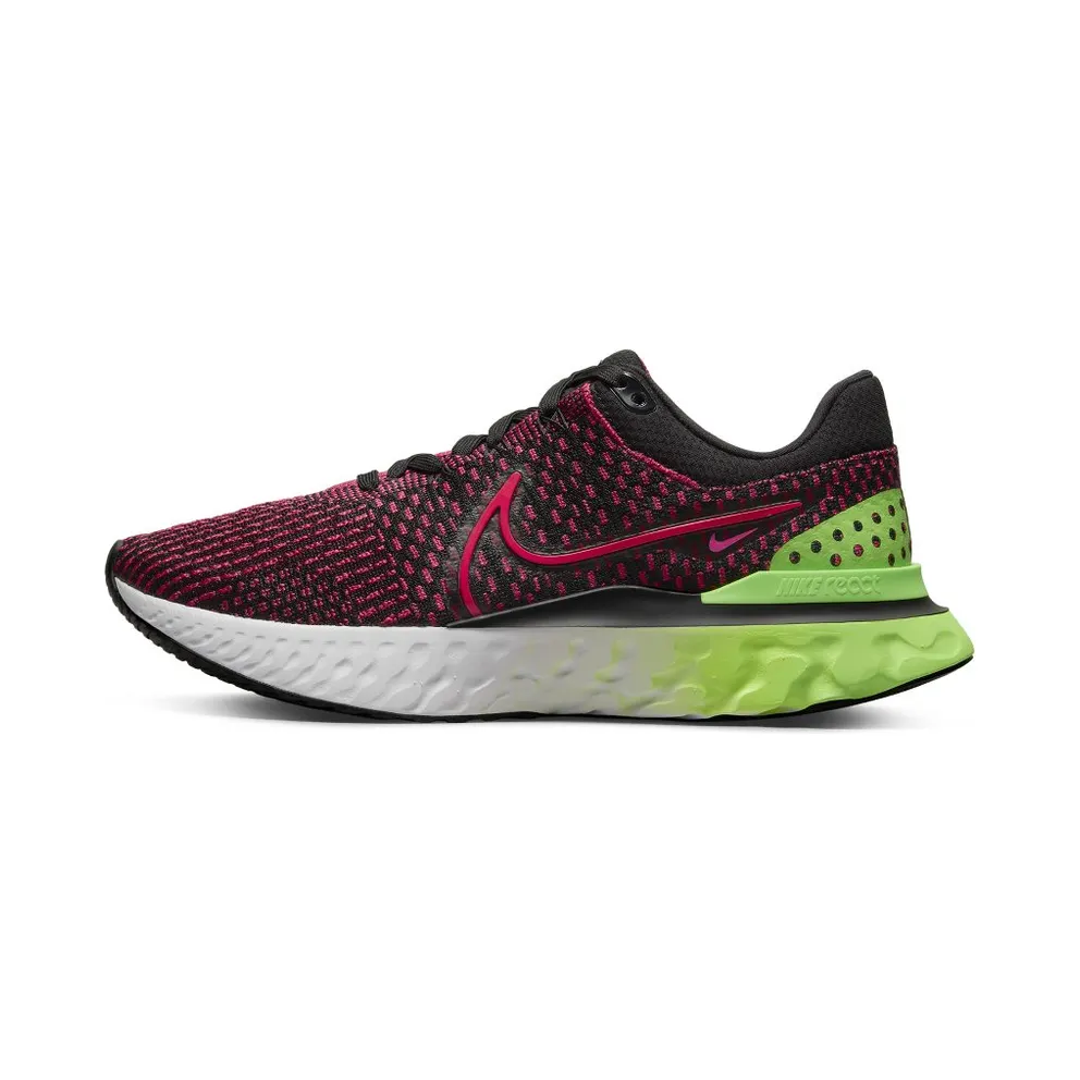 Nike React Infinity Run Flyknit 3 for Men (straat) Black (DH5392-003)