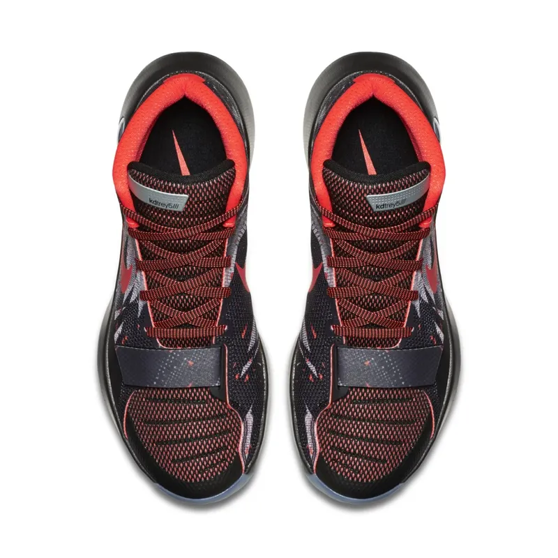 Nike KD Trey 5 III PRM Black Black/Bright Crimson-White (749379-061)