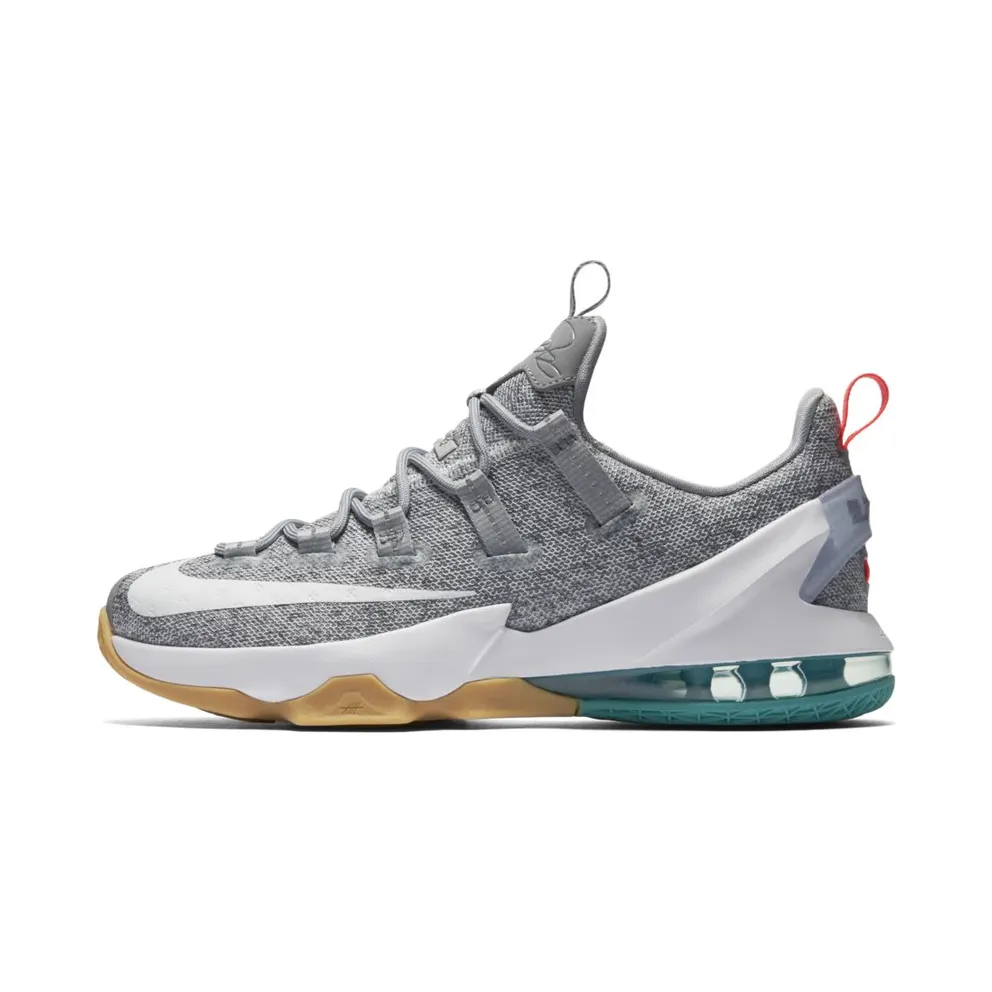Nike LeBron 13 Low Stealth Stealth/White/Bright Crimson (831925-016)