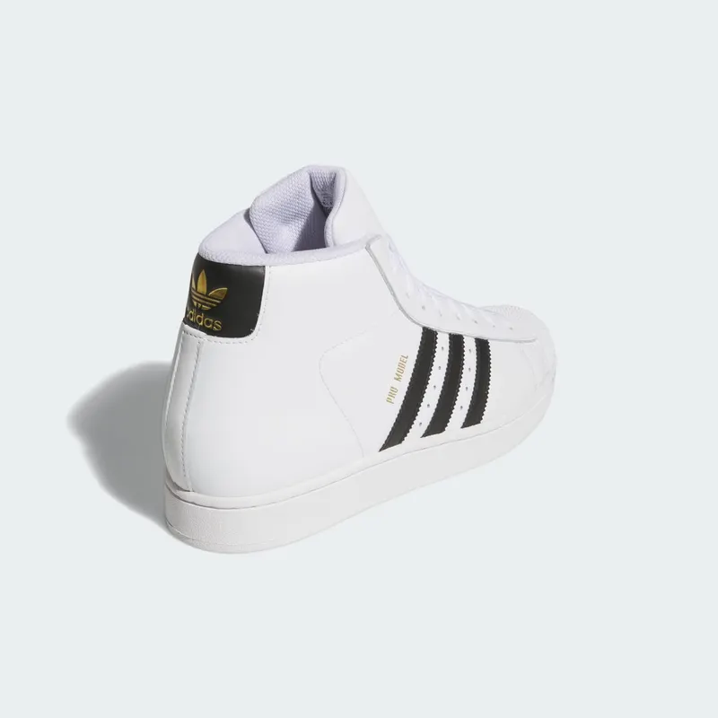 adidas Pro Model Cloud White Core Black Gold Metallic (HQ2515)