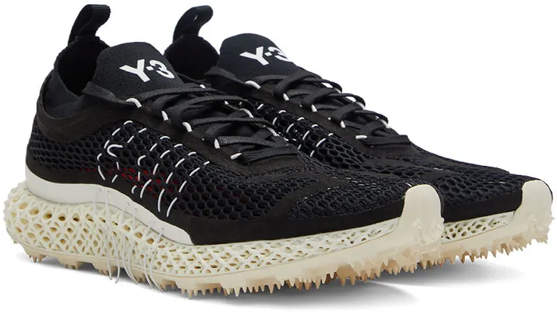 adidas Y-3 Runner adidas 4D Halo Black / Core White / Red (GX1091)