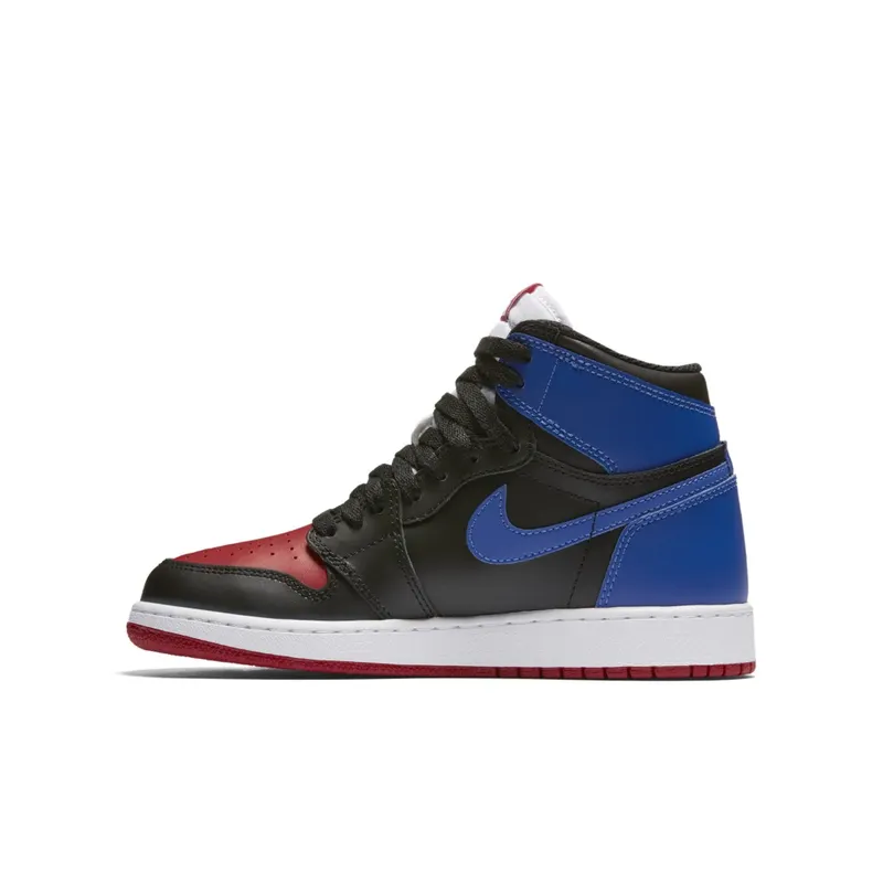 Jordan 1 Retro Top 3 (GS) Black/Varsity Red-Varsity Royal (575441-026)
