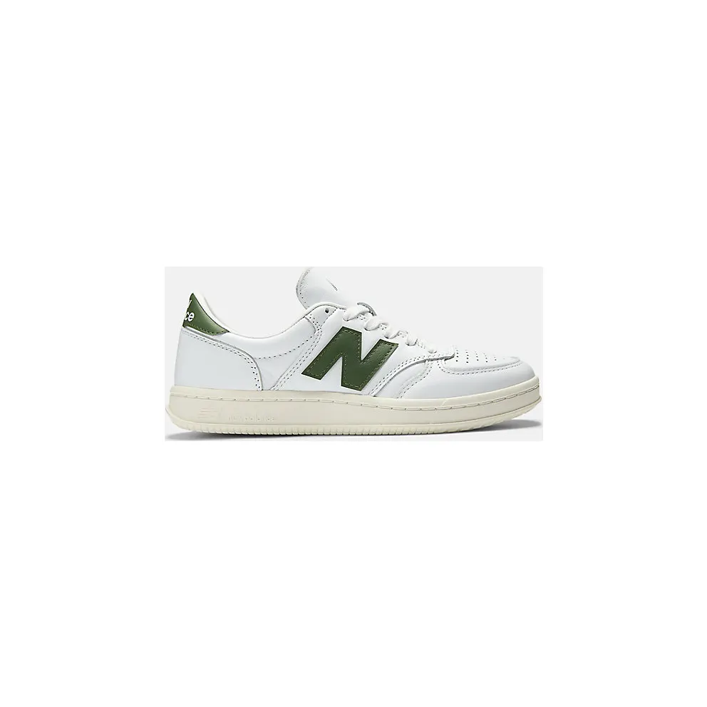 NEW BALANCE T500 “WHITE / DARK ALPINE GREEN” (CT500CLC)