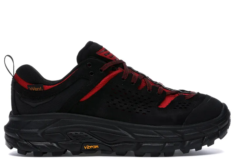 Hoka One One Tor Ultra Low Engineered Garments Black Red (1102502-BRNR-8)