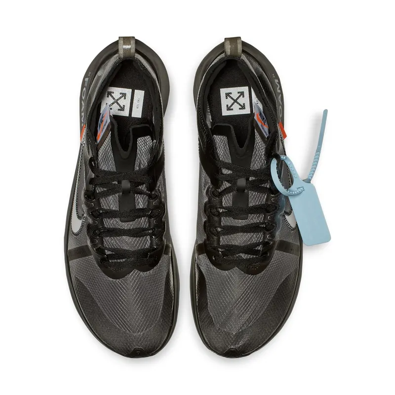 Nike x Off White Zoom Fly SP Black (2018) (AJ4588-001)