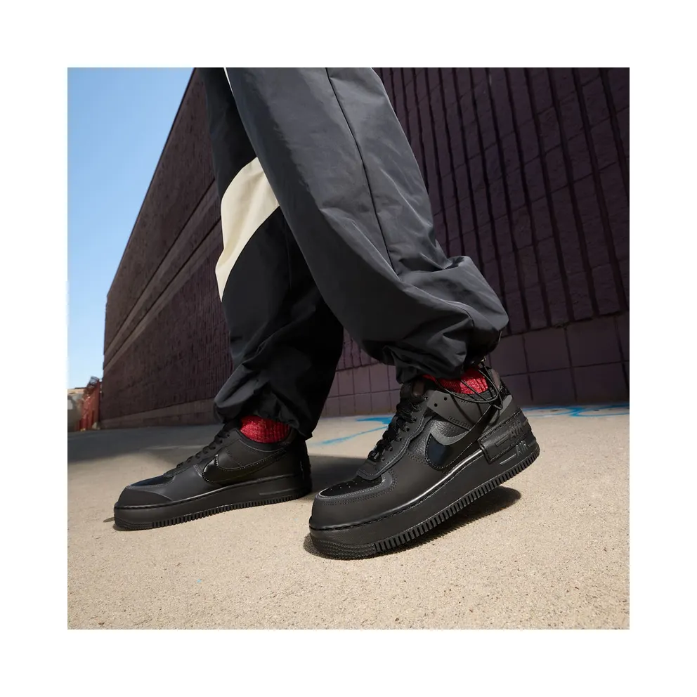Nike Air Force 1 Low Shadow Triple Black (FB7582-001)