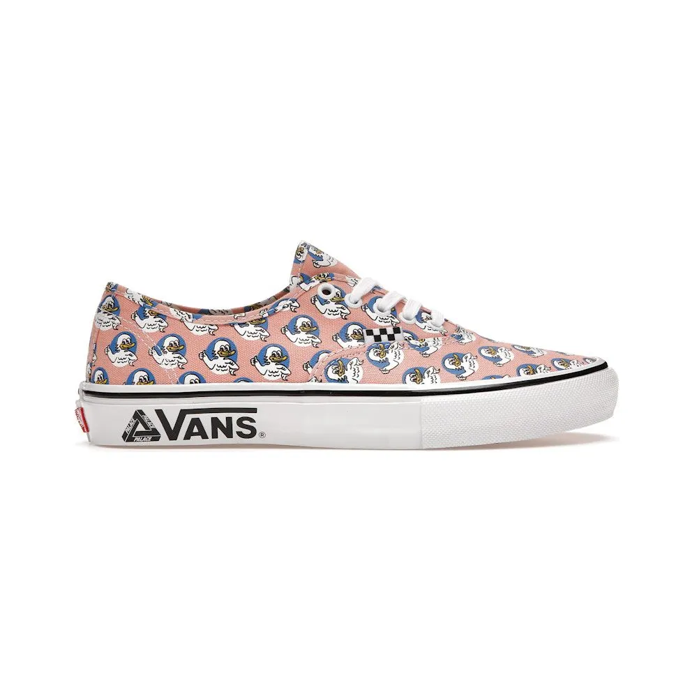 Vans Skate Authentic Palace Jeremy the Duck Black Salmon (VN0A4BWN6VL)