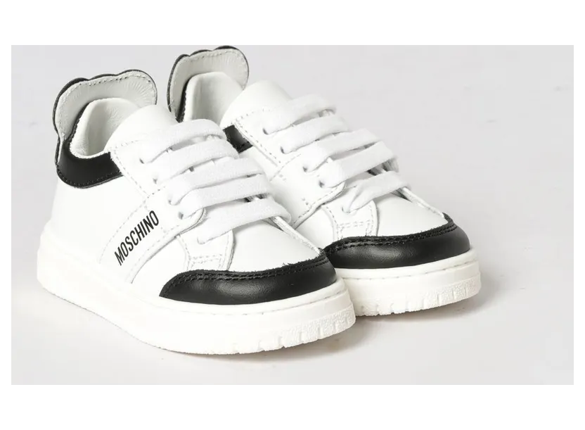 Moschino Teddy Leather Sneakers White (8297502)
