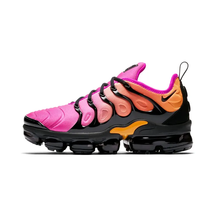 Nike Air VaporMax Plus Sherbet (W) “Black / Fuchsia Blast / Rush Coral” (AO4550-004)