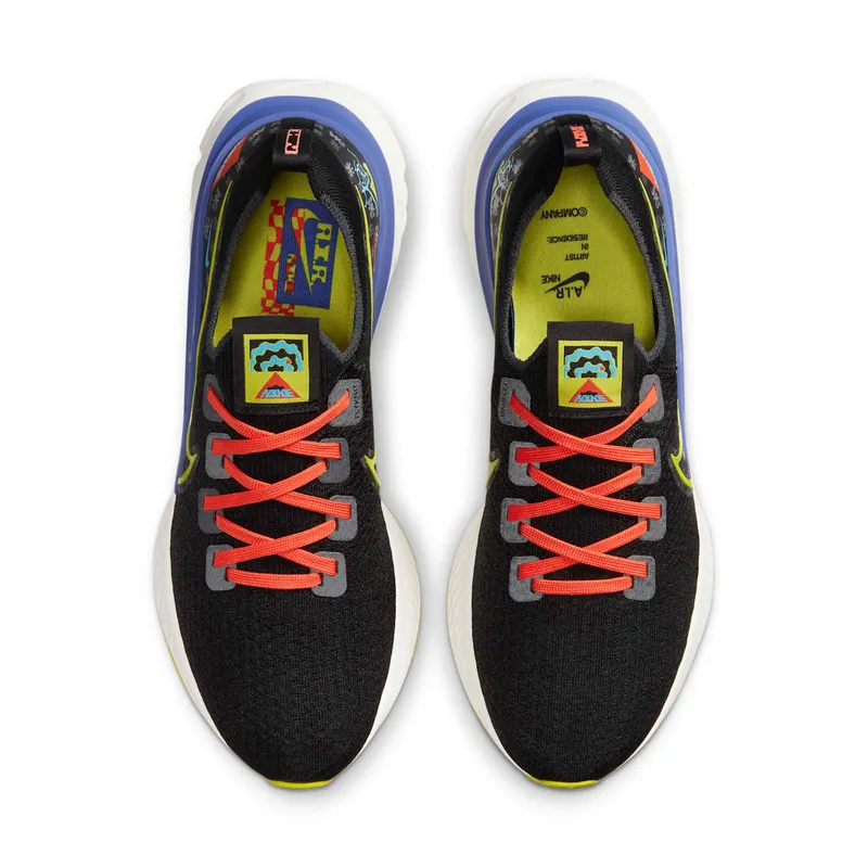 Nike React Infinity Run Flyknit A.I.R. Chaz Bear Running Black (CZ2358-001)