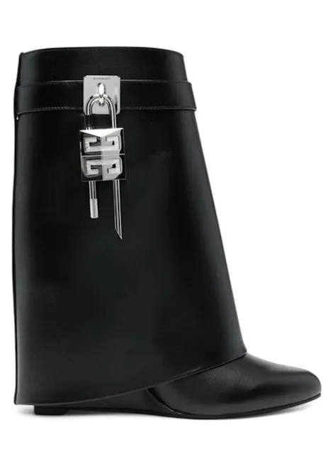 Givenchy Shark Lock Pant Ankle Boots Black (BE602RE147001)