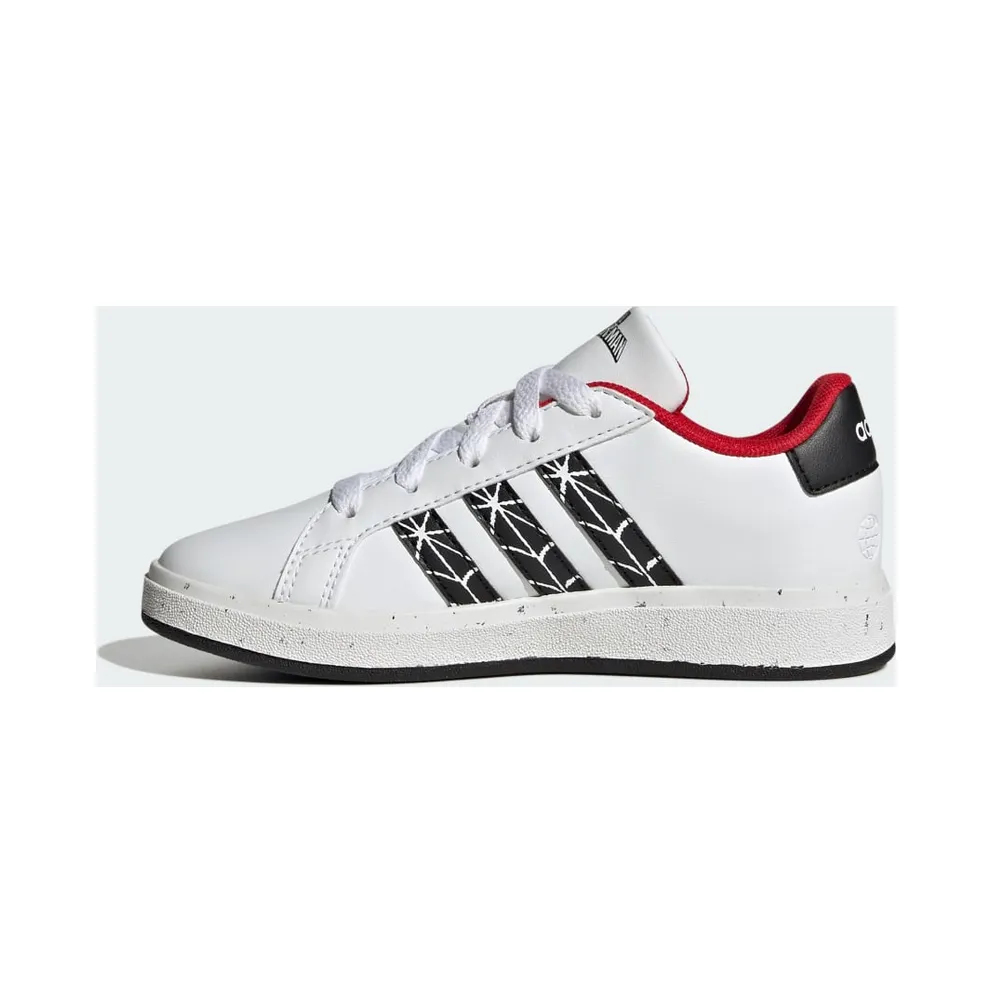 Adidas adidas Grand Court x Marvel Spider-Man Kids Cloud White / Core Black / Better Scarlet (IG7169)