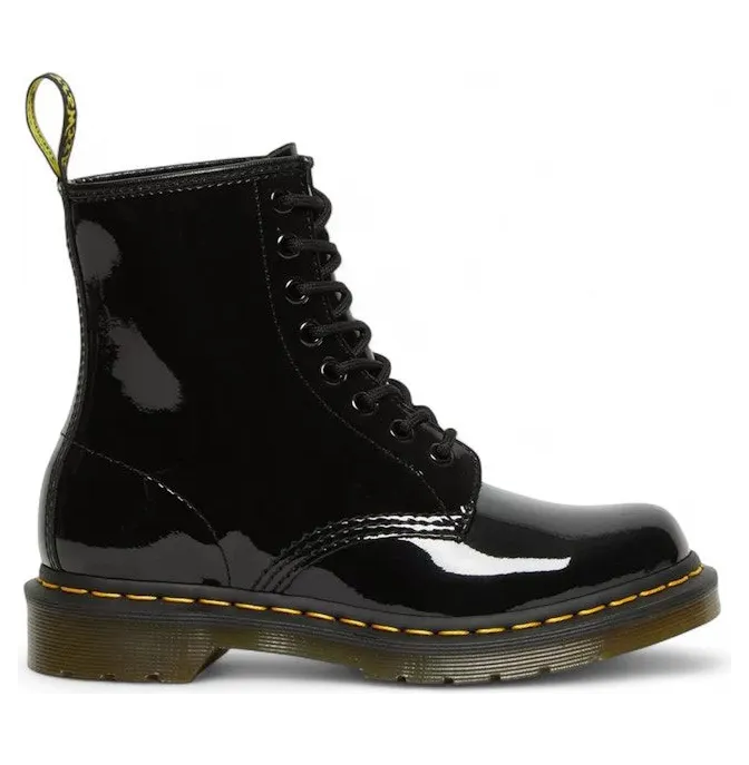 Dr. Martens 1460 Patent Leather Lace Up Boot Black (11821011)