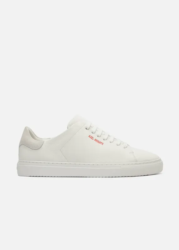 Axel Arigato Clean 90 Sneaker “White,Red” (F4620001)
