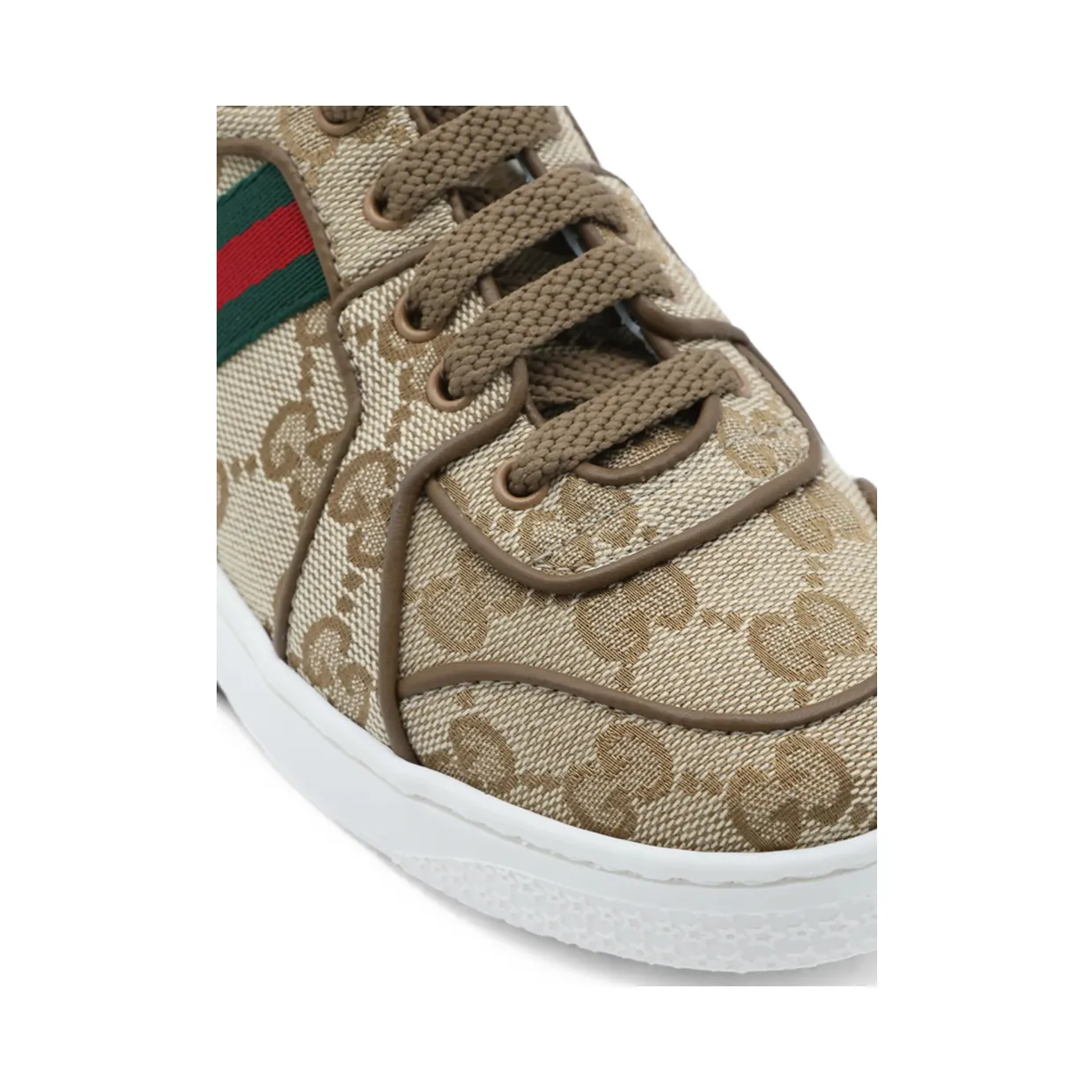 Gucci GG Supreme Web-stripe “Neutrals/Brown” (873450 FAF5F 9644) (3)