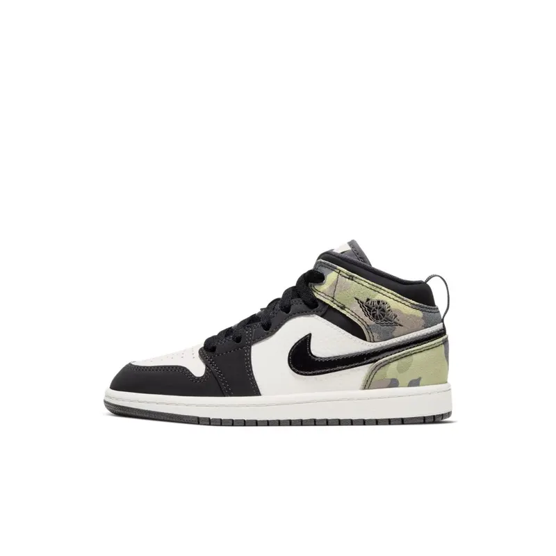 Jordan 1 Mid Camo (PS) (CW5560-001)