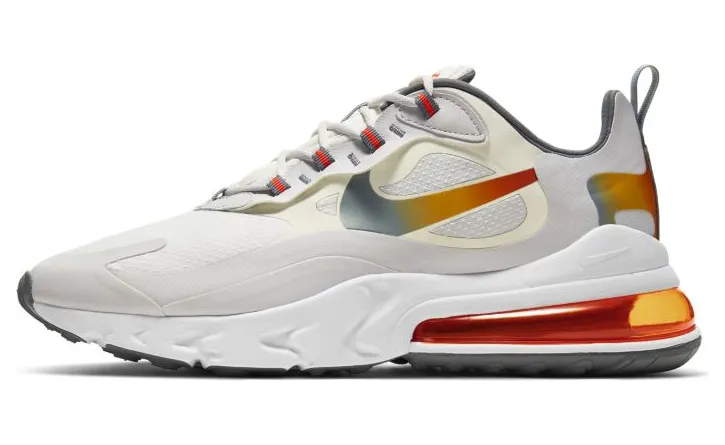 Nike Air Max 270 React SE Summit White / Metallic Gold / Vast Grey (CD6615-100)