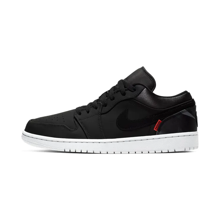 Air Jordan 1 Low PSG JORDAN LEGACY “Black / Dark Grey / Infrared 23” (CK0687-001)