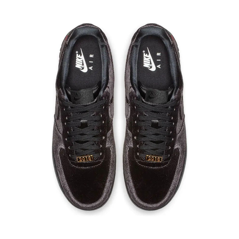 Nike Air Force 1 Low Rose Velvet Black/Black-White (AH8462-003)