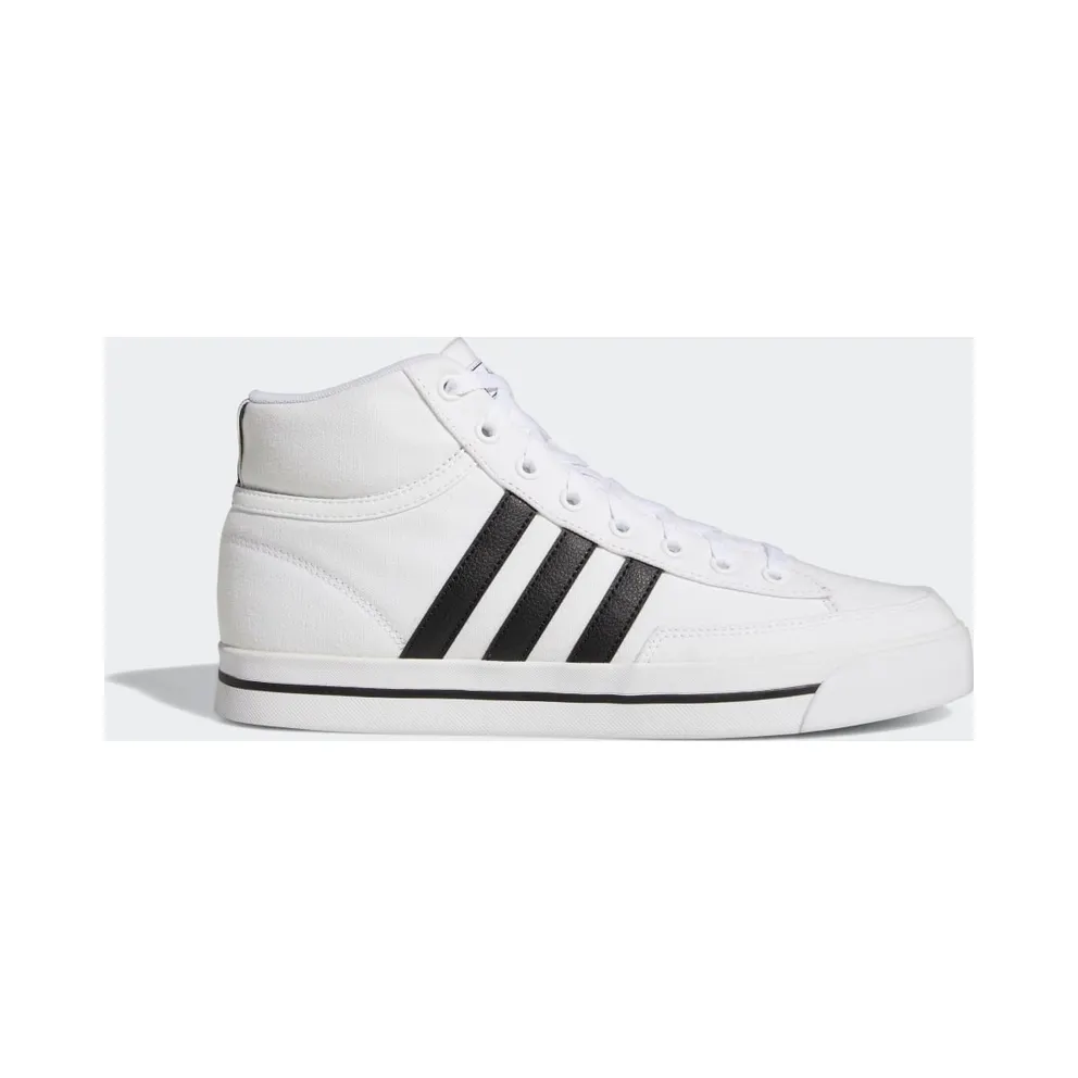 Adidas Retrovulc Mid Canvas Skateboarding Cloud White / Core Black / Grey Two (GW8376)