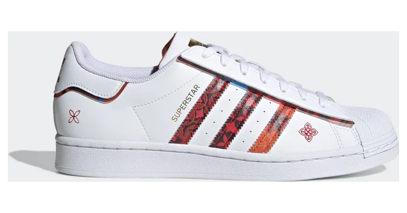 adidas Superstar Cloud White / Cloud White / Gold Metallic (GX8839)