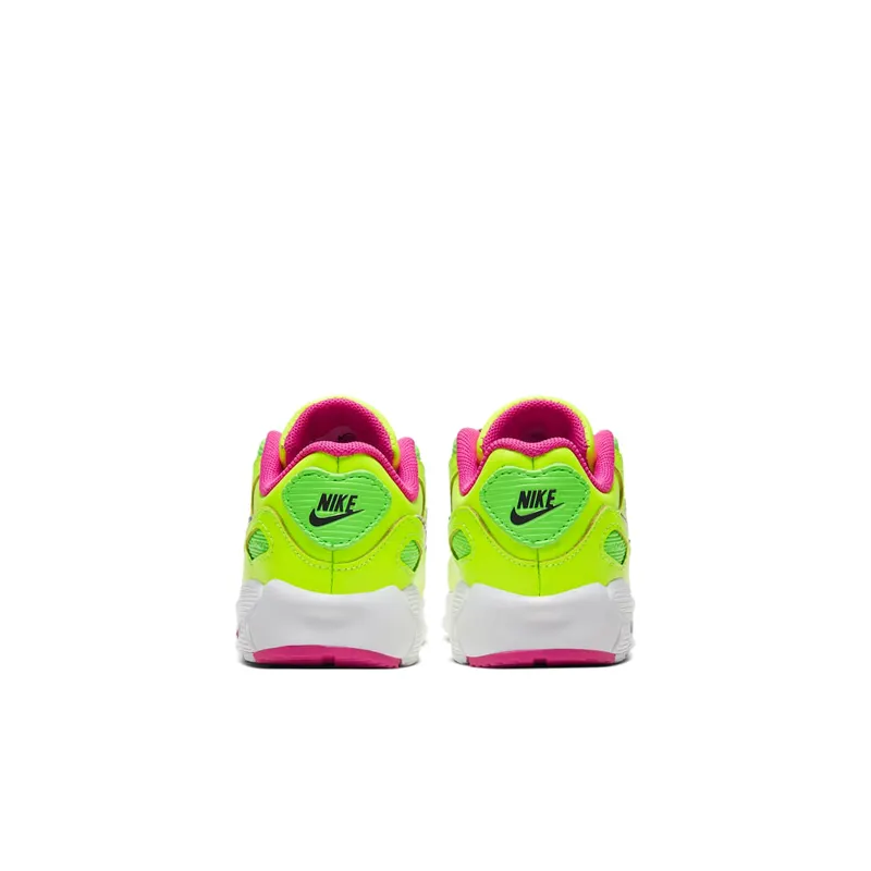 Nike Air Max 90 Volt Fire Pink Green Strike (TD) Volt/Fire Pink-Green Strike-Multi-Color (CW5798-700)