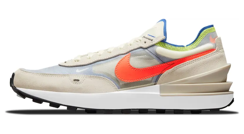 Nike Waffel One Coconut Milk / Bright Crimson / Hyper Royal (DA7995-101)
