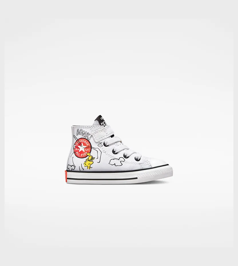 Converse Converse x Peanuts Chuck Taylor All Star Easy-On Wit/zwart/signal Red (A01868C)