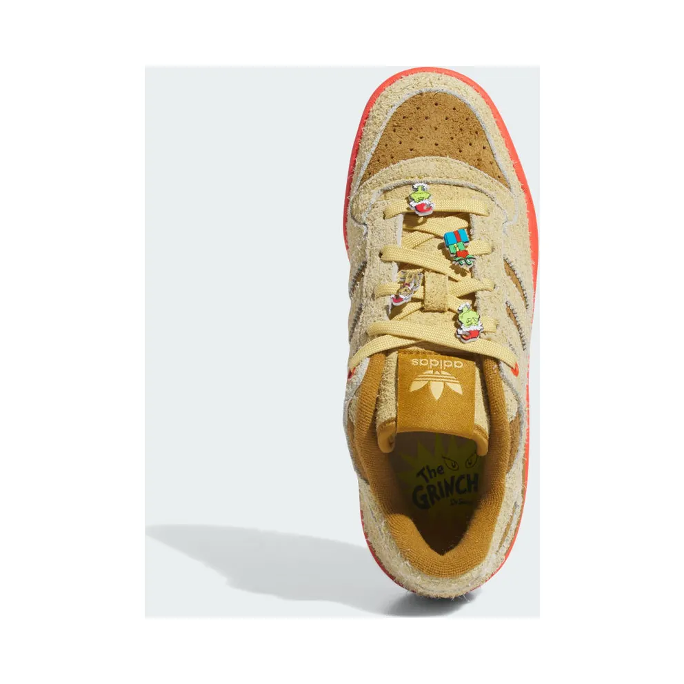 adidas Forum Low CL The Grinch Oat / Bright Red / Bronze Strata (IG7066)