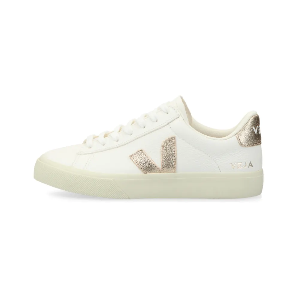 VEJA Campo Chromefree Leather (extra white / platine) – CP0503495