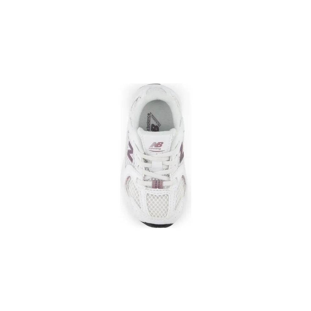 New Balance 530 Bungee TD “White Dark Ice Wine” (IZ530SR)